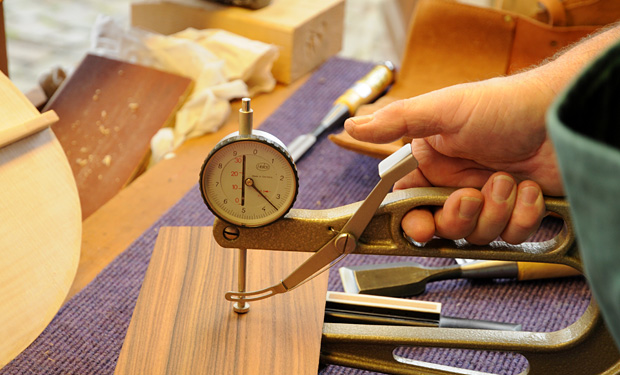 Konzertgitarrenbau Werkstatt